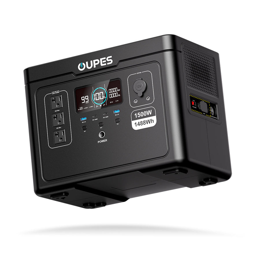 (Sold Out) OUPES Exodus 1500 Portable Power Station | 1500W 1488Wh